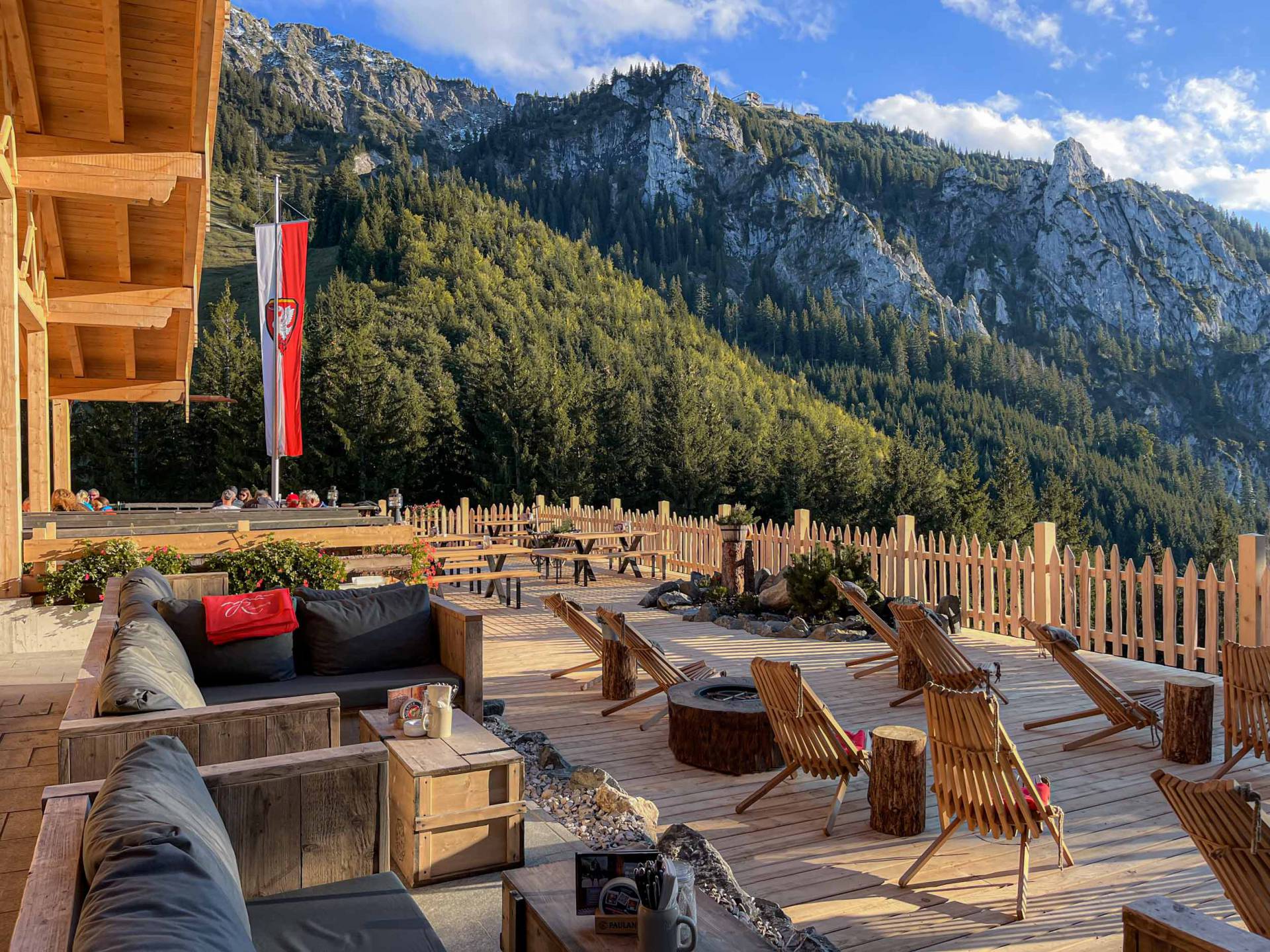 Rohrkopfhütte Berghütte am Tegelberg im Allgäu