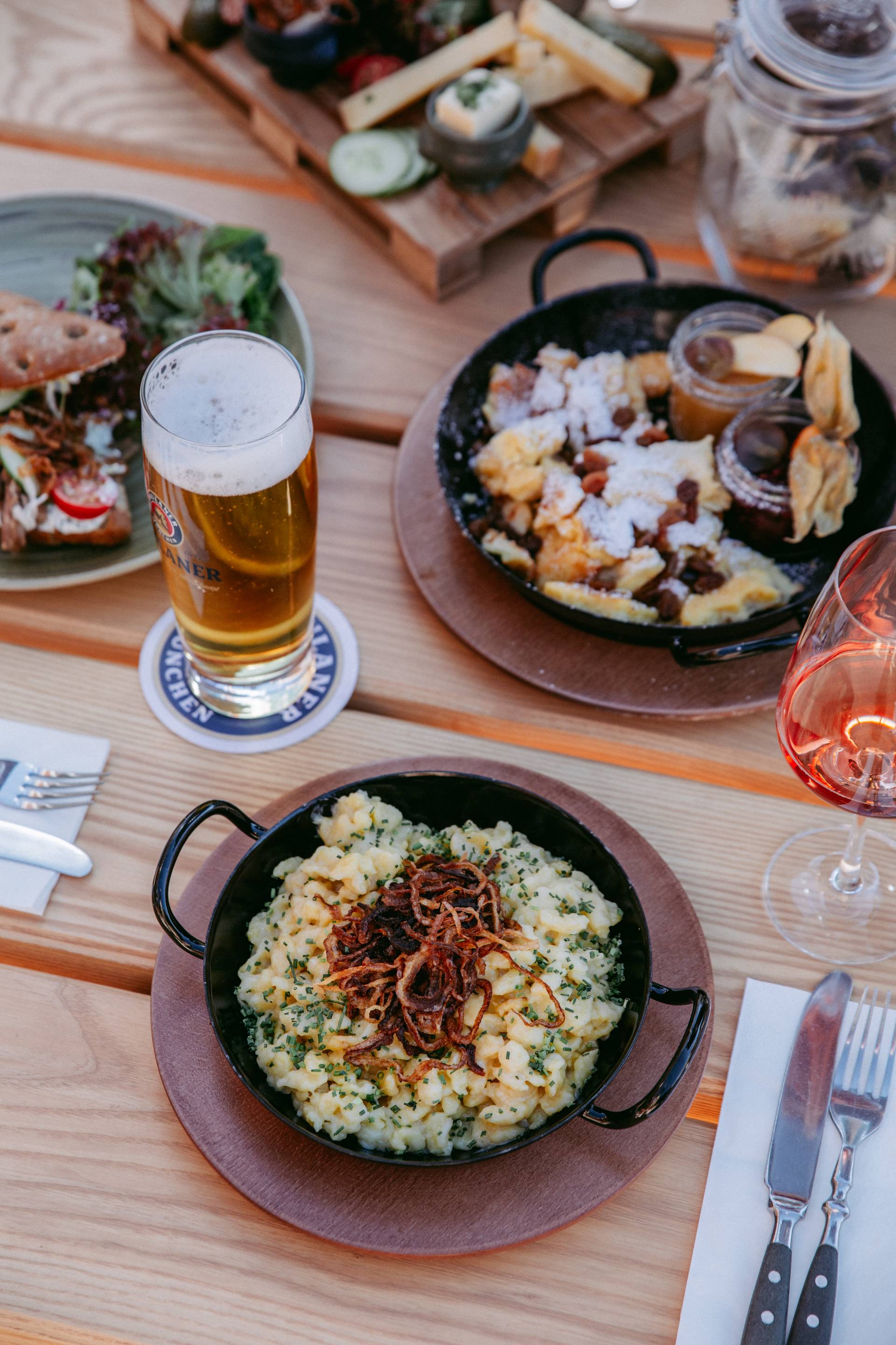 Aperitif mit sommerlichen Zügen