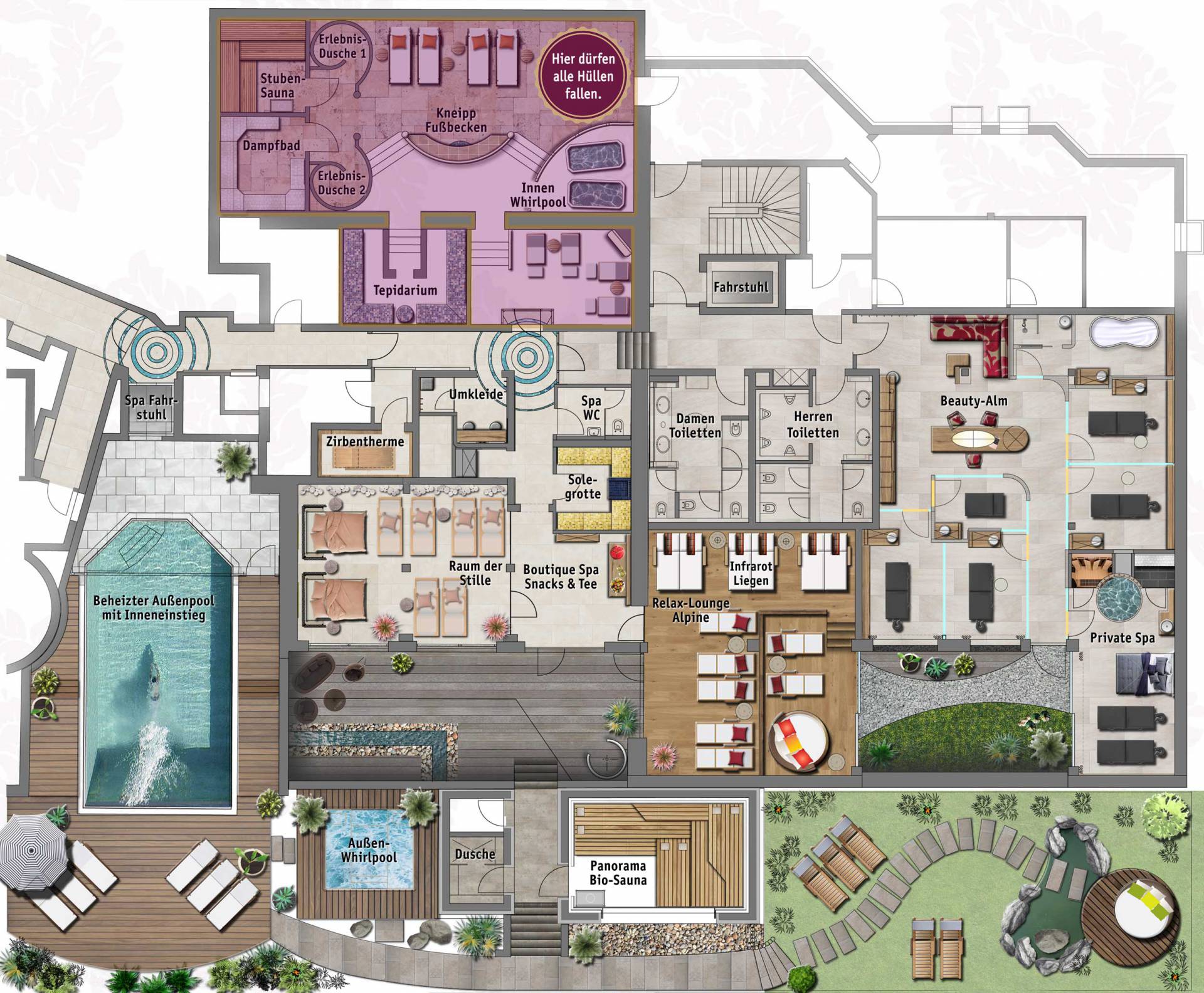 Boutique spa - Hotel Das Rübezahl