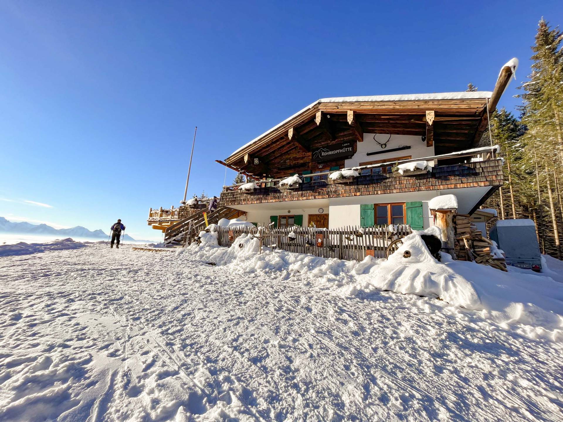 Aufstieg Tegelberg Rohrkopfhütte im Allgäu