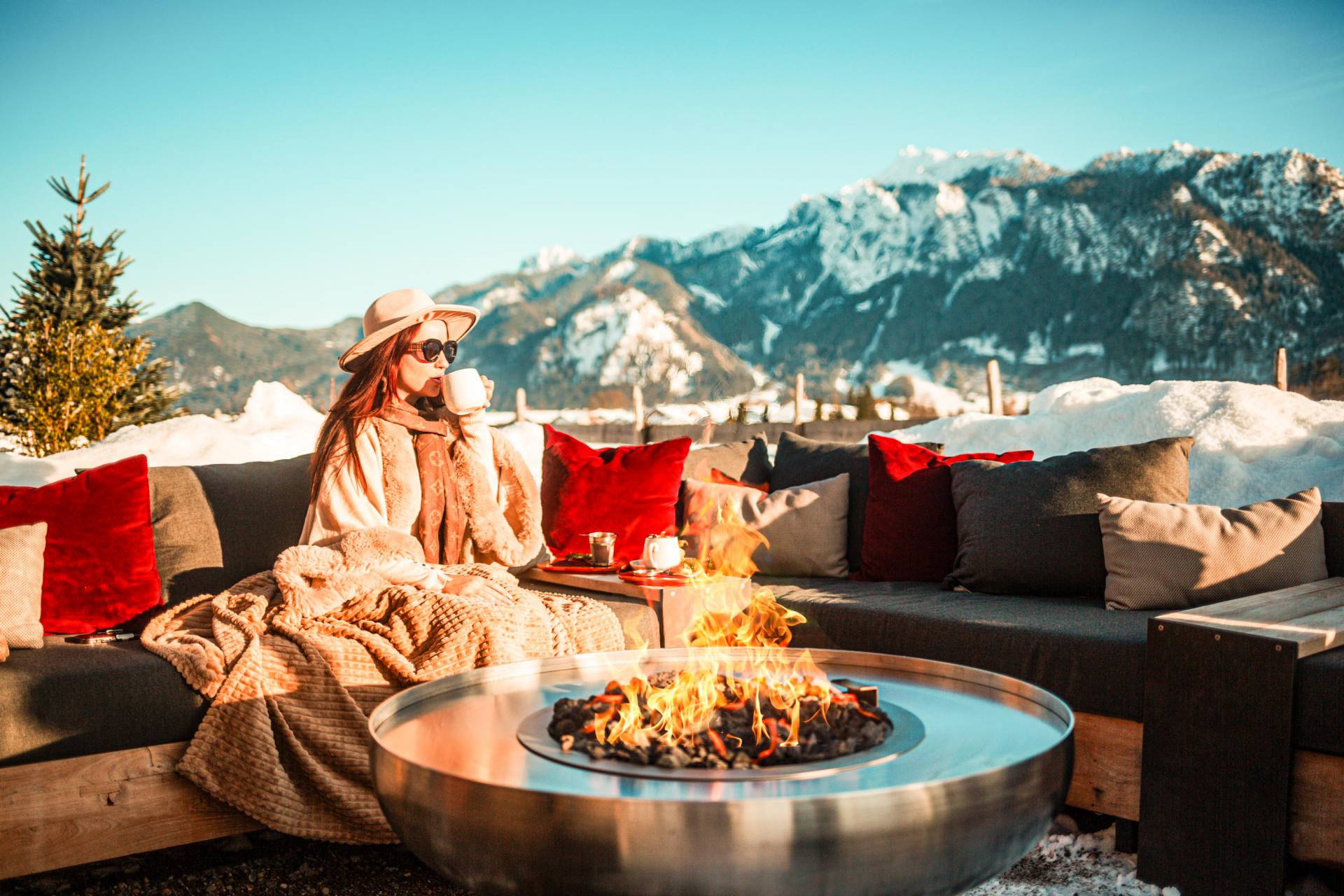 Hotel com vista direta para o castelo Neuschwanstein