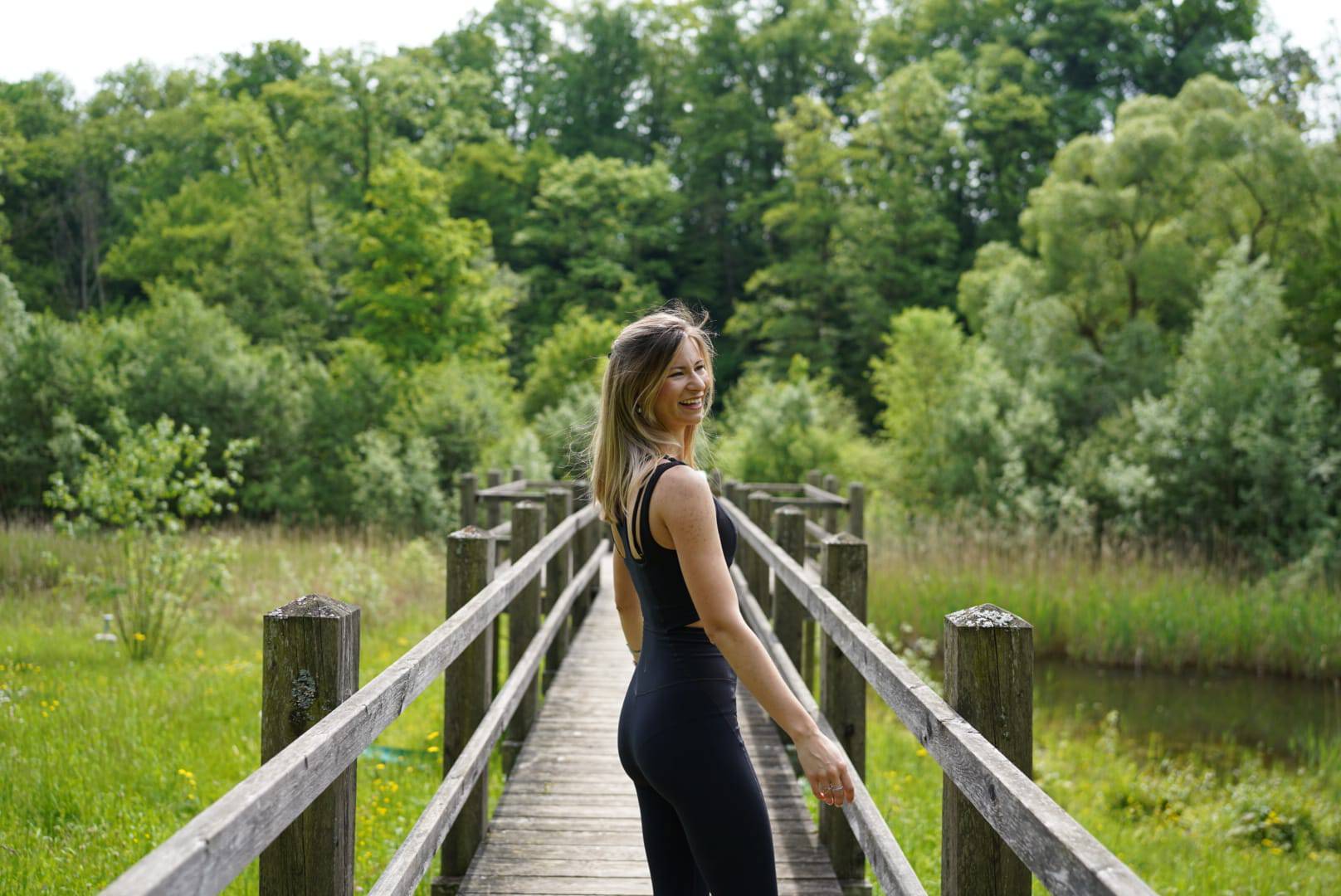 Yogalehrerin im Allgäu