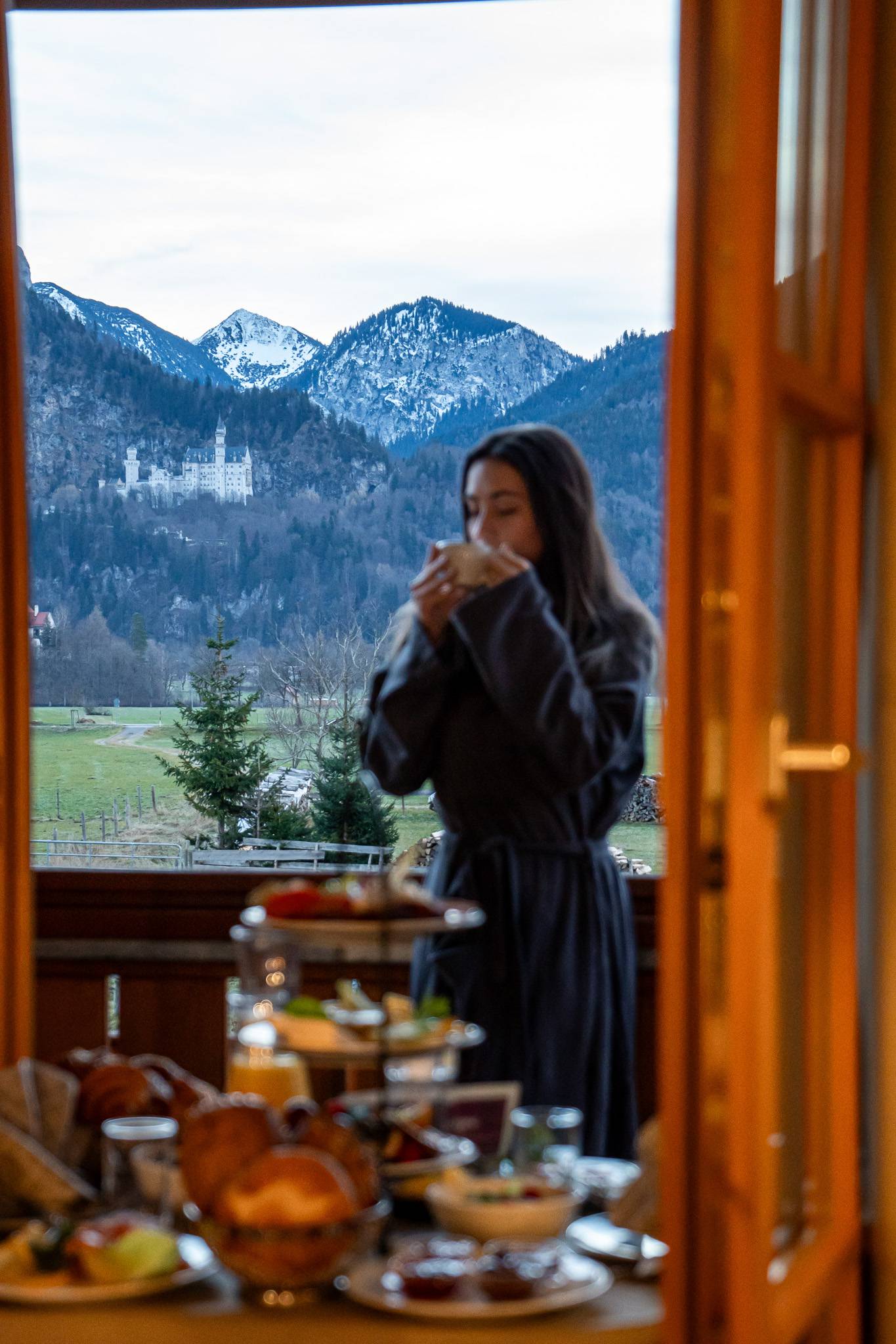 Ausblick im Hotel Das Rübezahl, ausgezeichnet mit dem Relax Guide Spa Award 2025 und Travellers' Choice