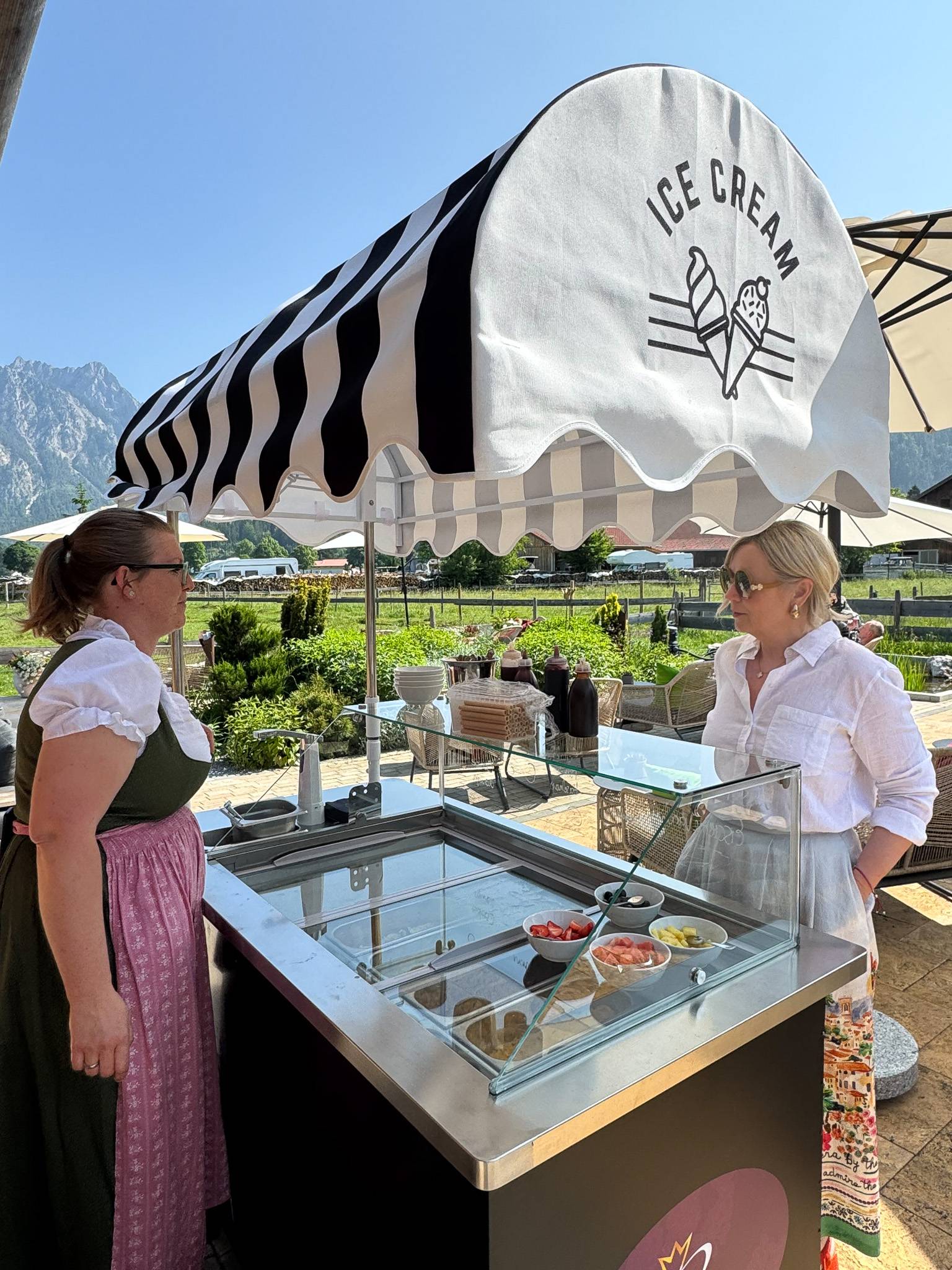 Eiswagen in Schwangau