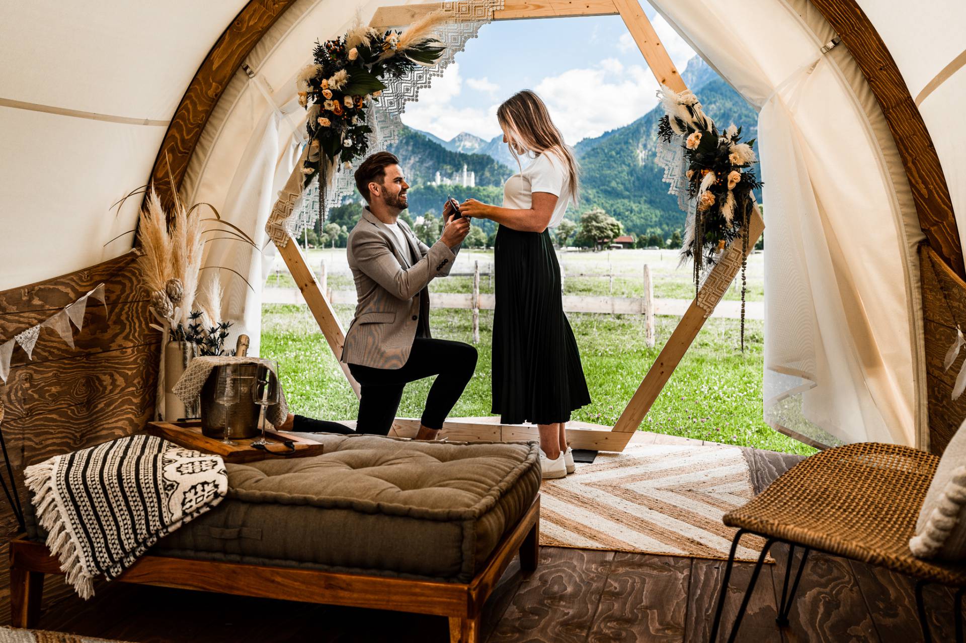 Say Yes & Elopement in the Garden Pavilion - Hotel Das Rübezahl