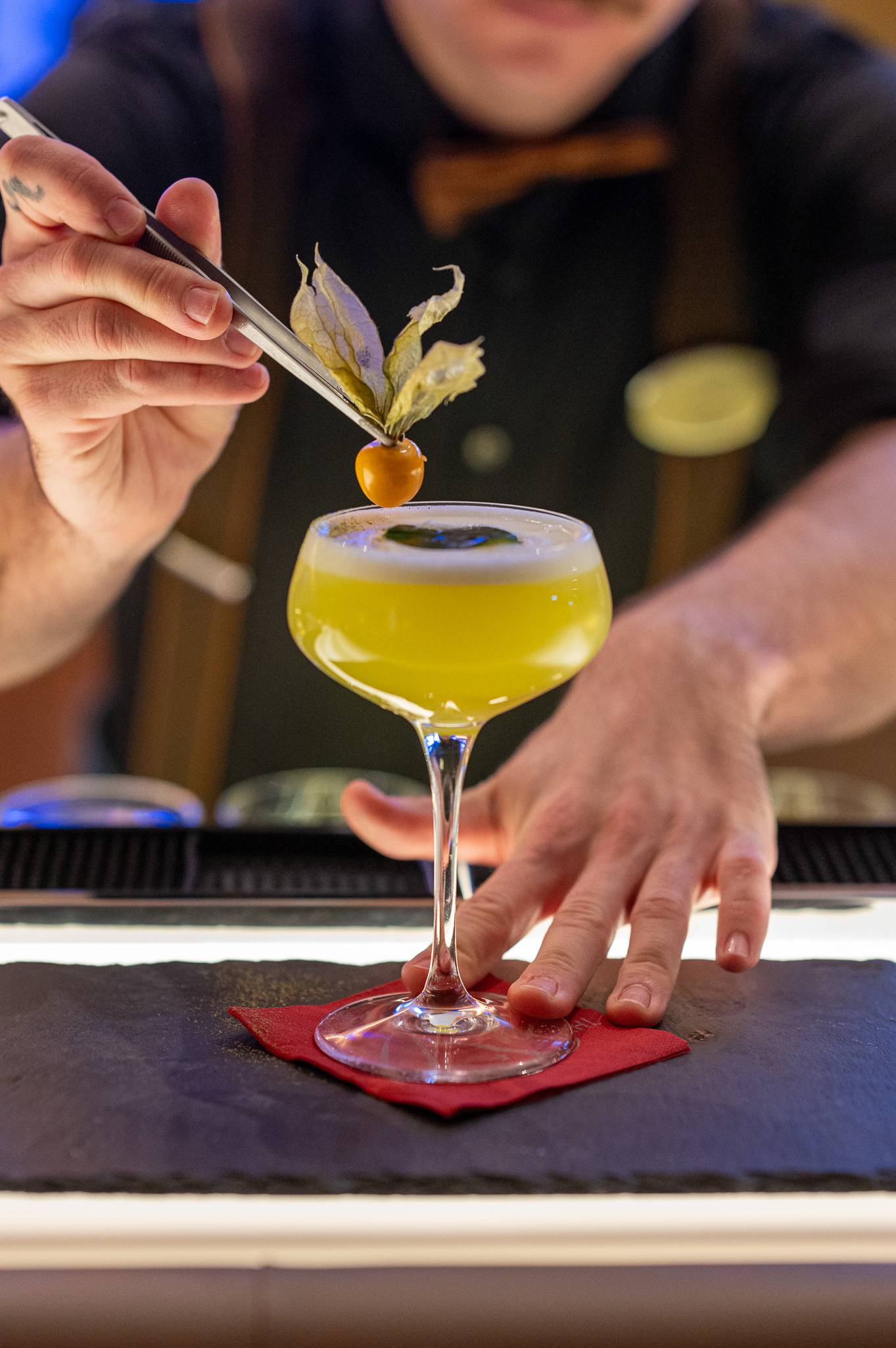 Aperitif reception & cocktails in the evening - Hotel Das Rübezahl