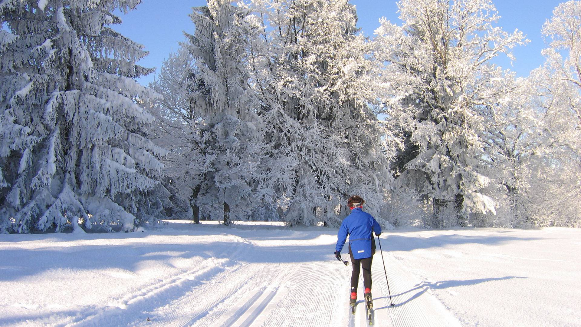 Langlauf Loipen im Allgäu