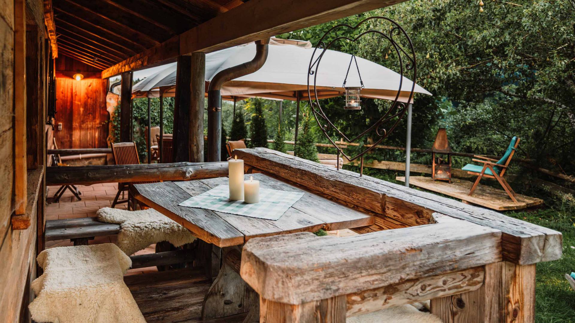 Chalet der Edelsberghütte im Allgäu