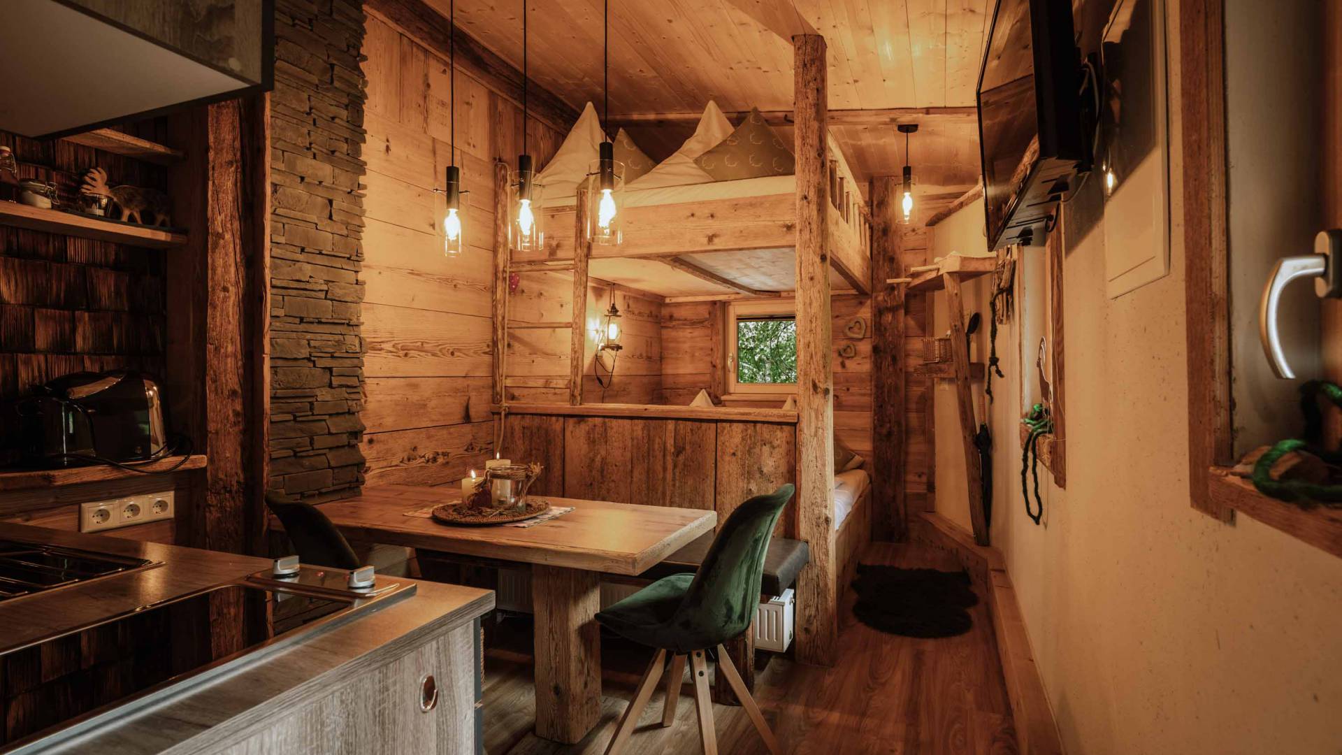 Chalet at the mountain hut in the Allgäu region