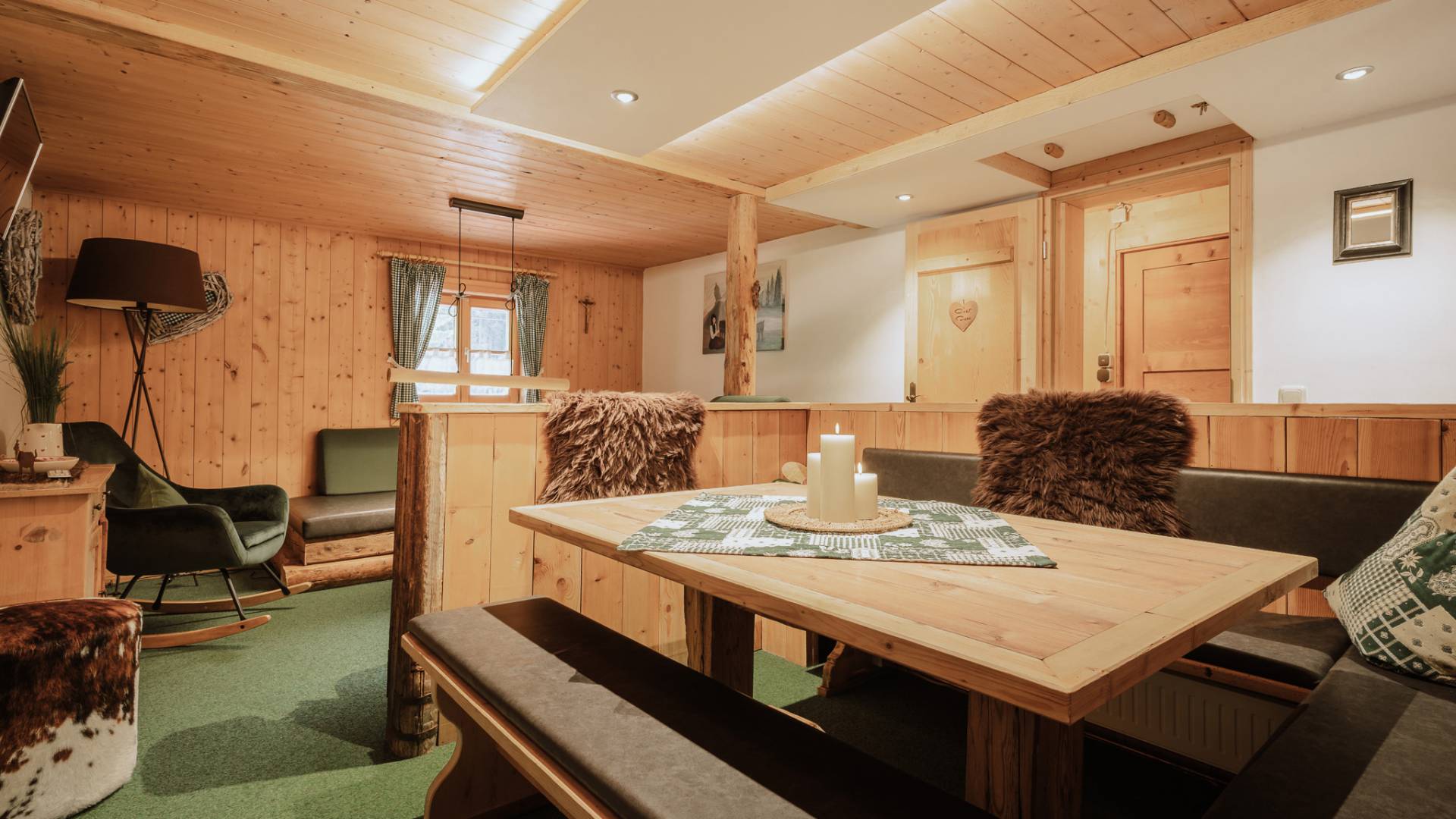 Chalet der Edelsberghütte in Pfronten