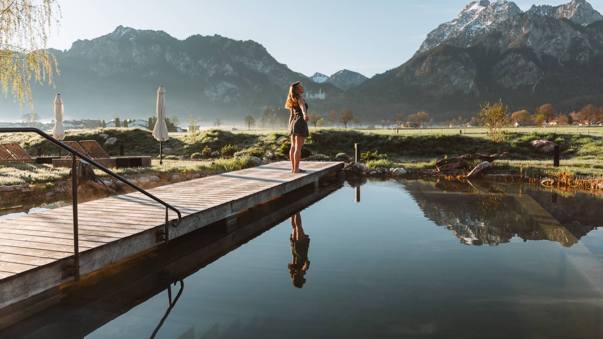 Wellnesshotel mit Bergblick