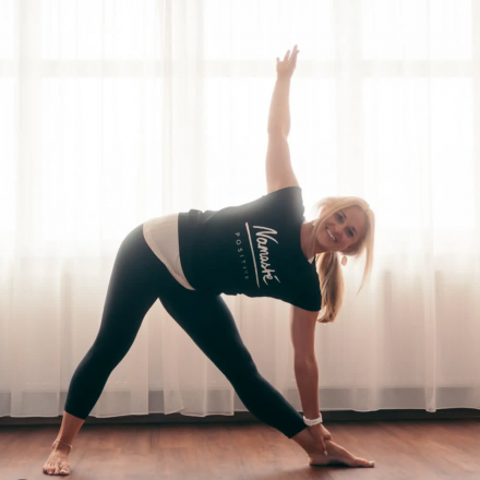 Yoga Lehrerin Caro im Allgäu