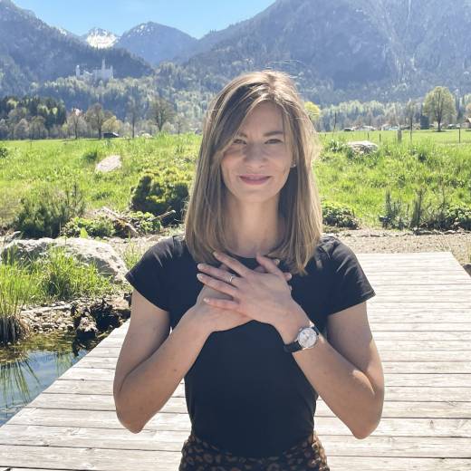 Yogalehrerin im Allgäu