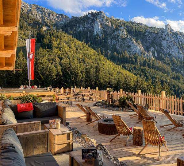 Special location of the Rohrkopfhütte - Hotel Das Rübezahl