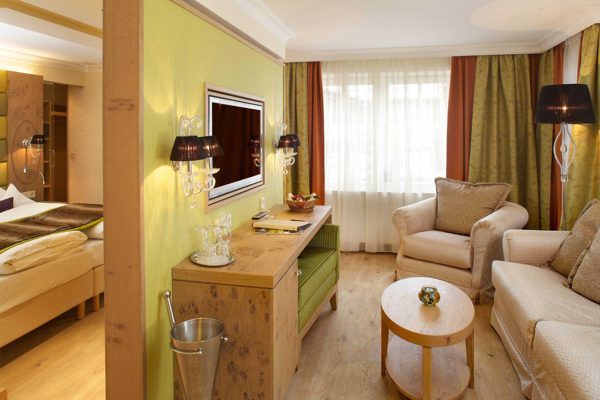 Geräumige Suite im Hotel Rübezahl