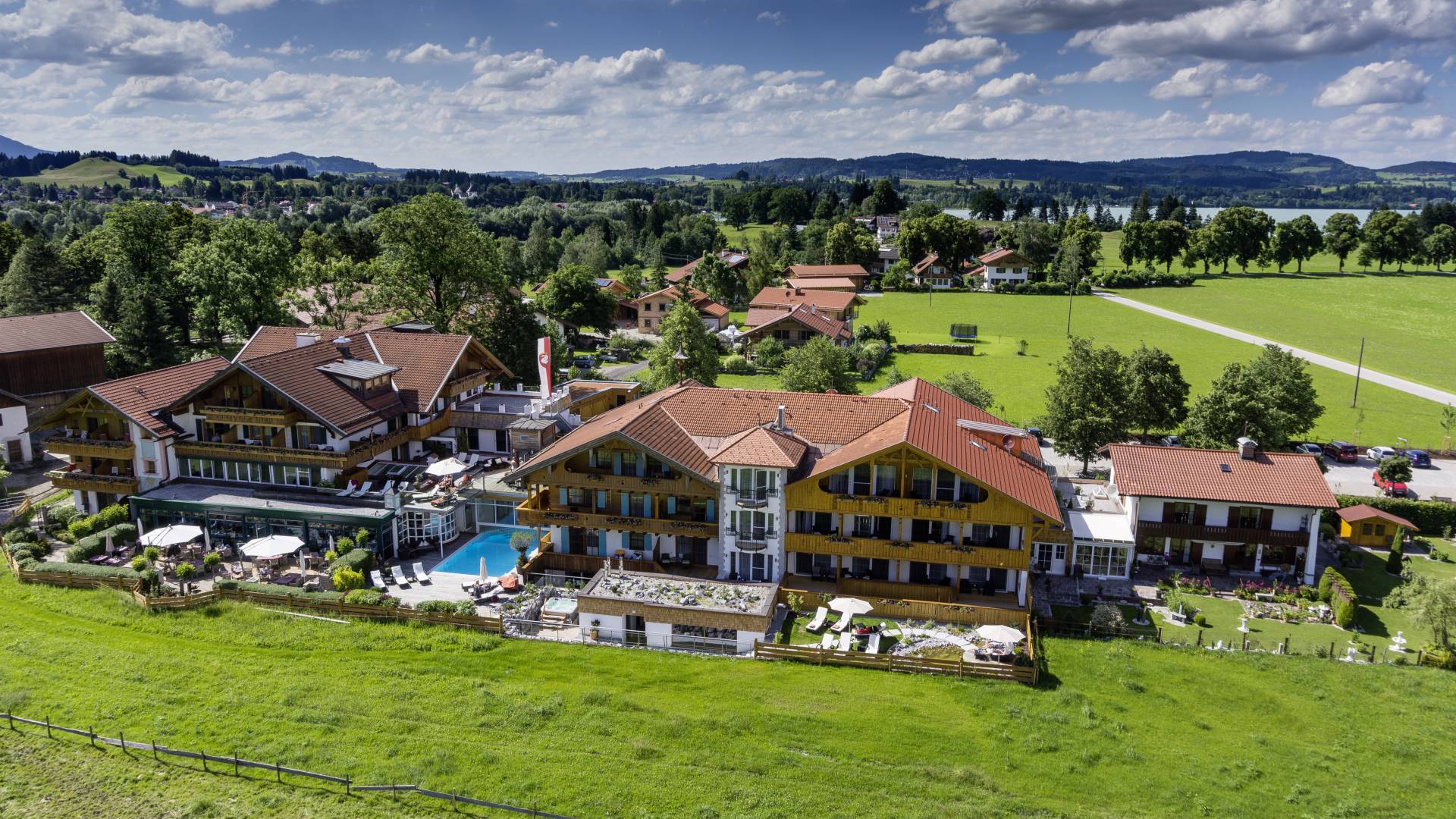 Das Boutique Hotel das Rübezahl im Sommer