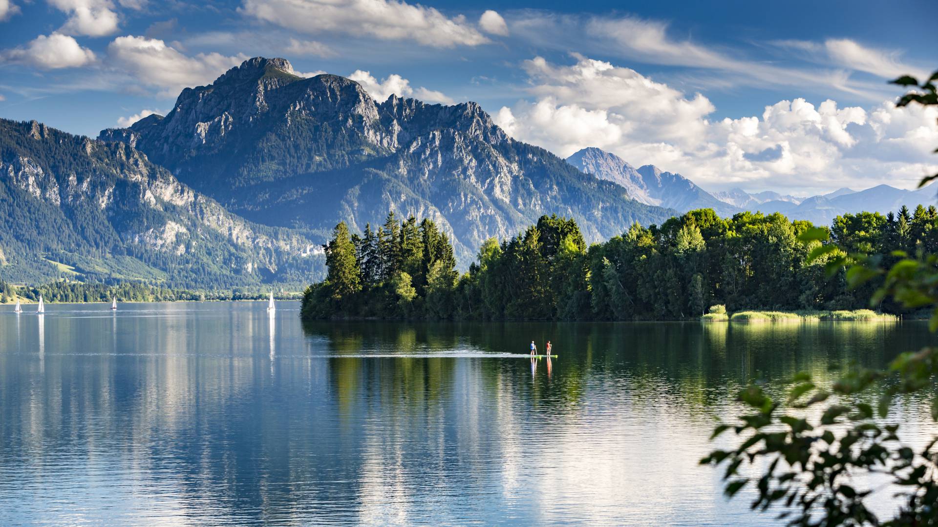Forggensee im Sommer