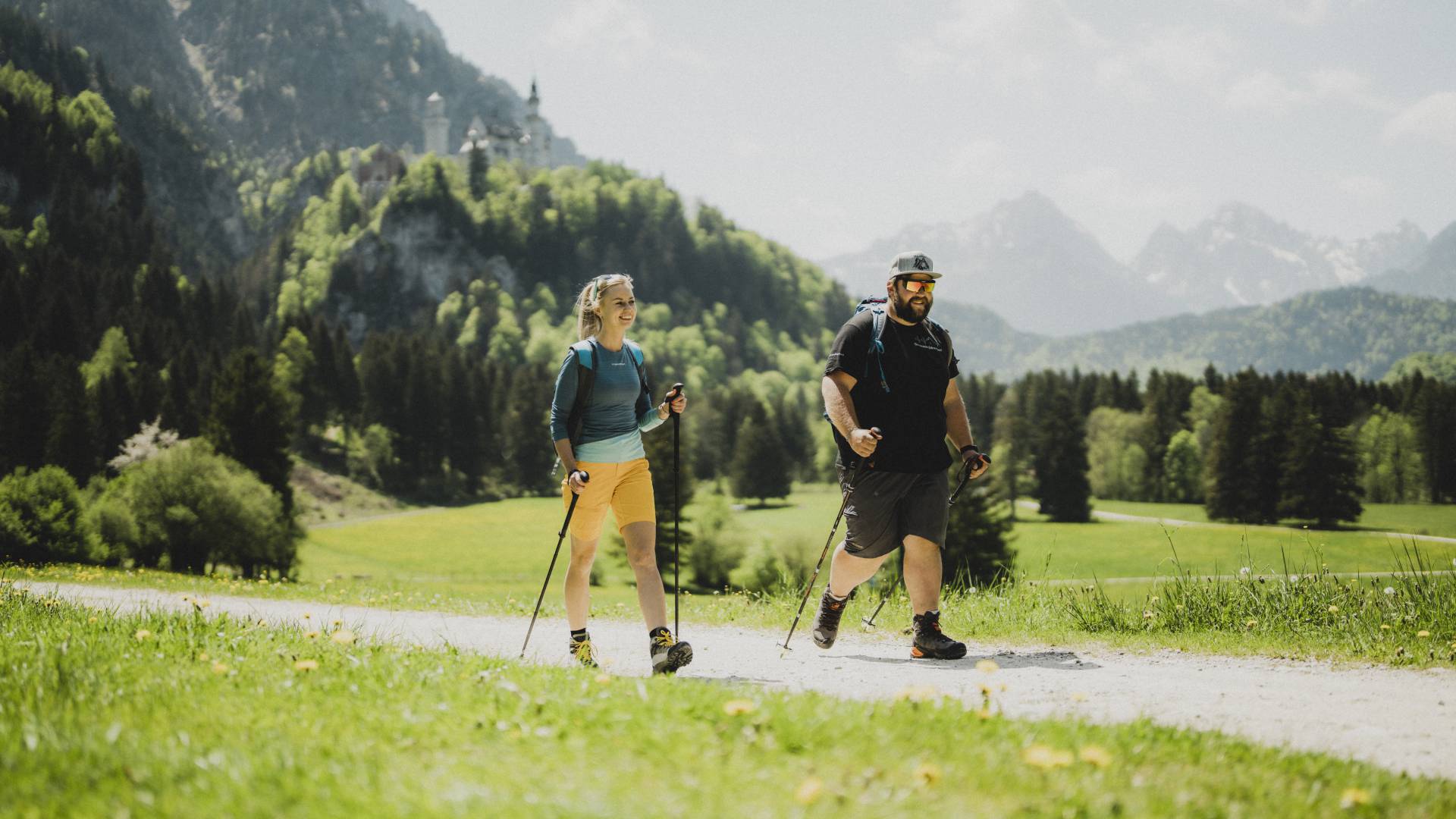 Wanderungen bei Schloss Neuschwanstein und der Umgebung Füssen - Wanderurlaub im Allgäu