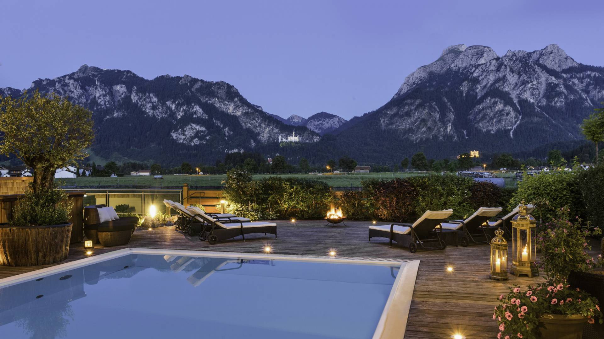 Wellness Hotel mit Pool bei Füssen