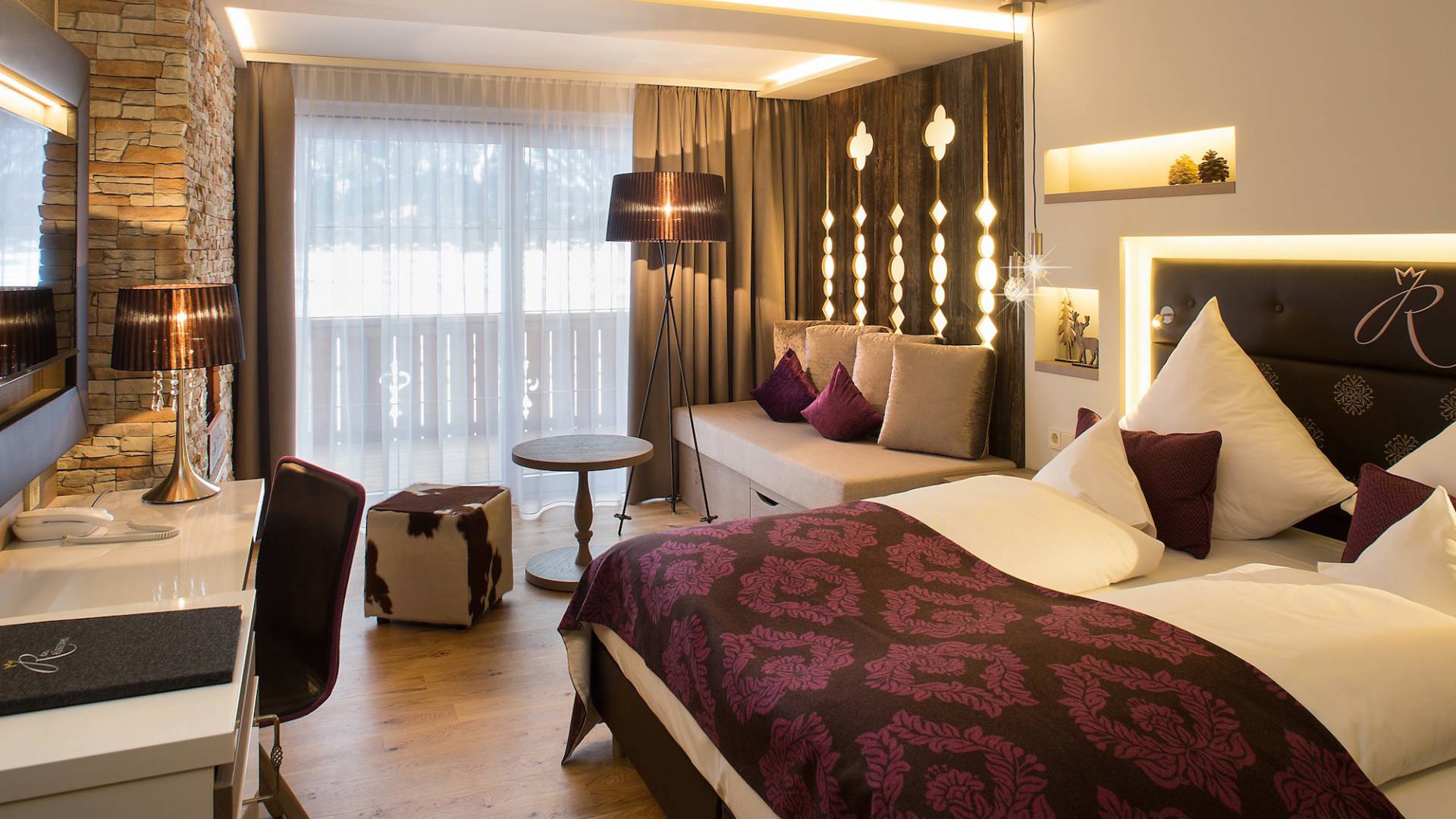 Deluxe Doppelzimmer Alpentraum Boutique Hotel das Rübezahl