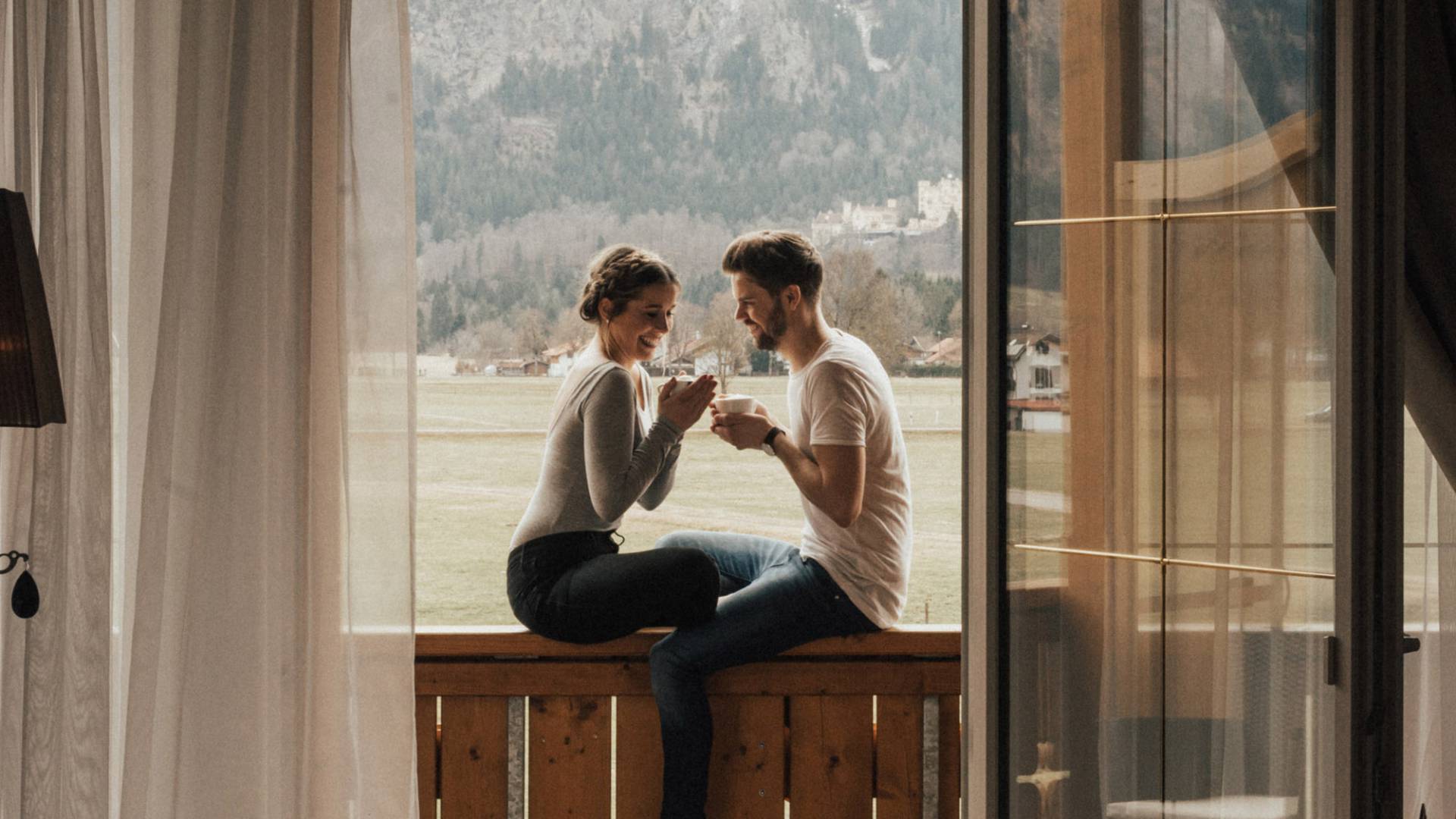 Romantikurlaub mit Blick auf Neuschwanstein - Urlaubsideen für Verliebte  