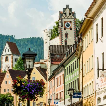 Altstadt Füssen im Allgäu