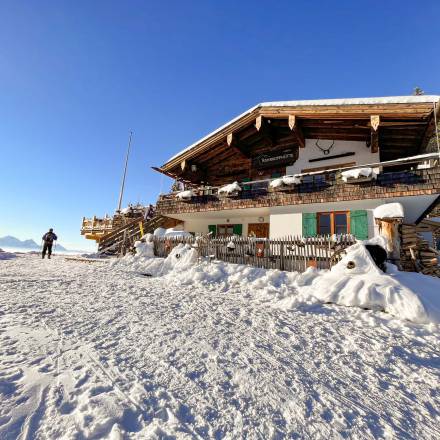 Aufstieg Tegelberg Rohrkopfhütte im Allgäu