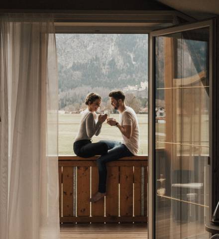 Romantikurlaub mit Blick auf Neuschwanstein - Urlaubsideen für Verliebte  