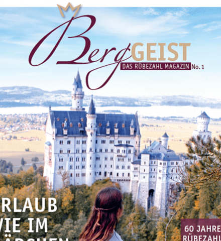 Titelbild Berggeist Magazin Schloss Neuschwanstein Hotel das Rübezahl