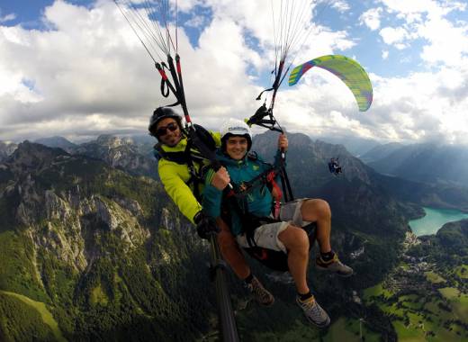 Gleitschirmfliegen im Allgäu