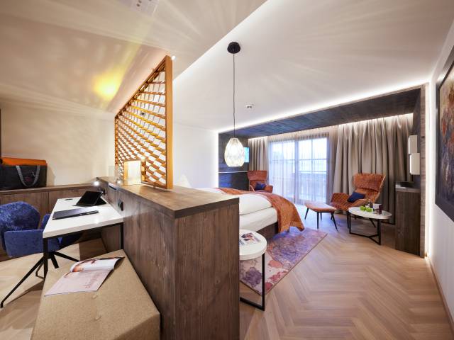 AlpenGlühen Junior-Suite im Hotel Das Rübezahl
