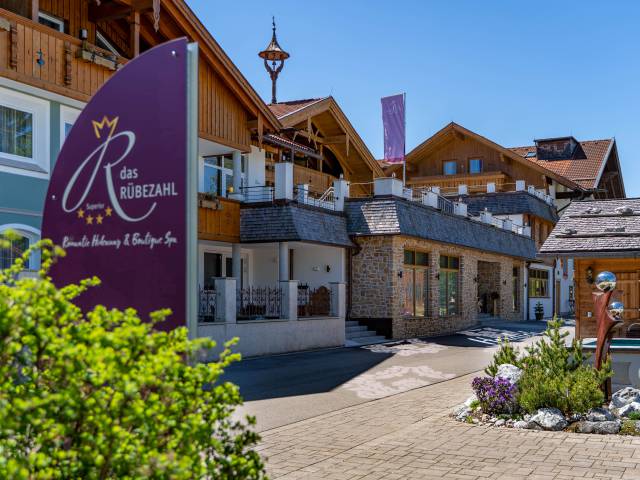 Vista do Spa hotel em Schwangau na Baviera