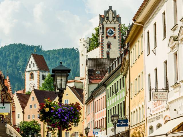 Altstadt Füssen im Allgäu