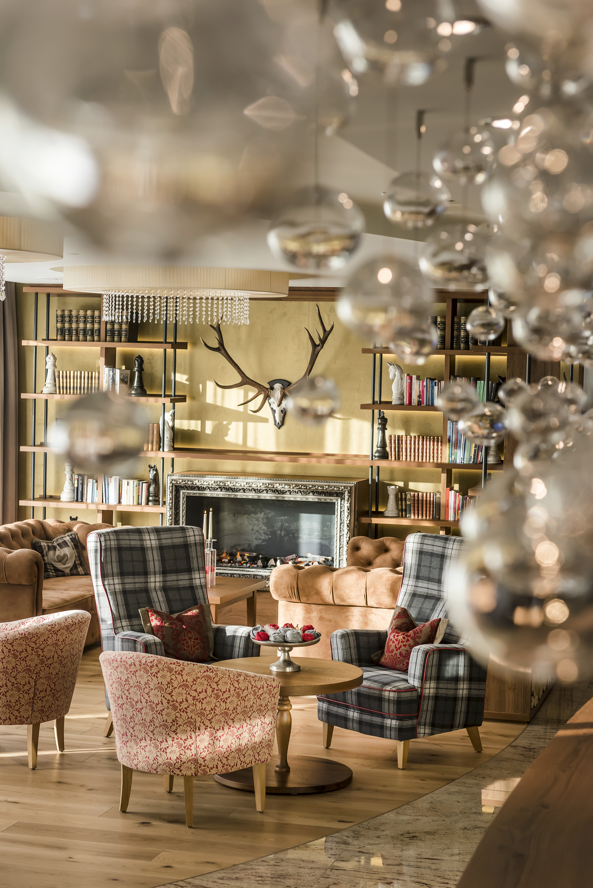 Lounge im Hotel Das Rübezahl