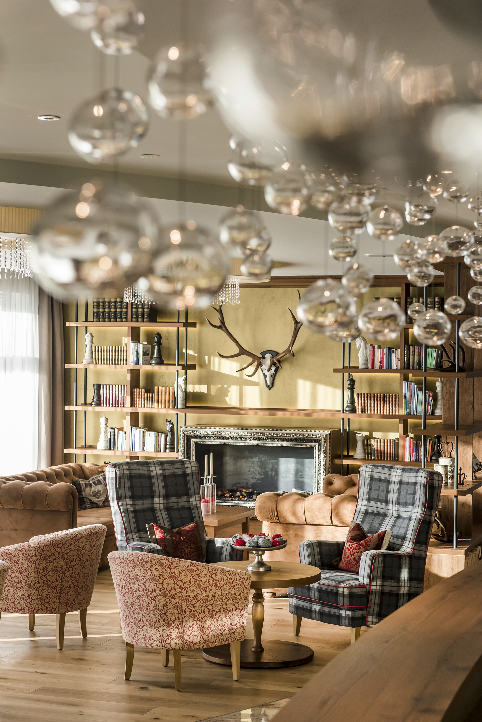 Lounge im Hotel Das Rübezahl