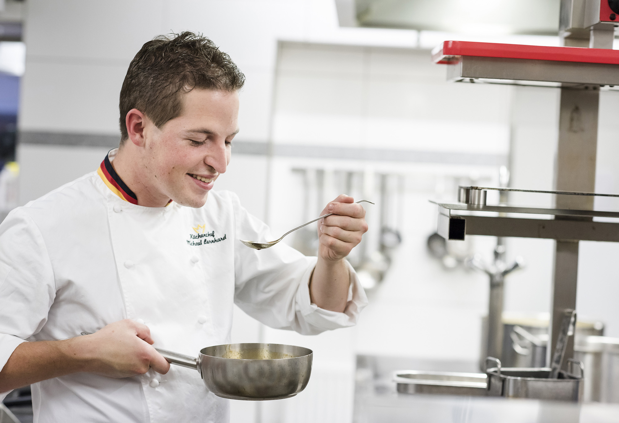 Küchenchef Michael Bernhard