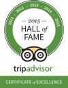 Tripadvisor Hall of Fame Hotel